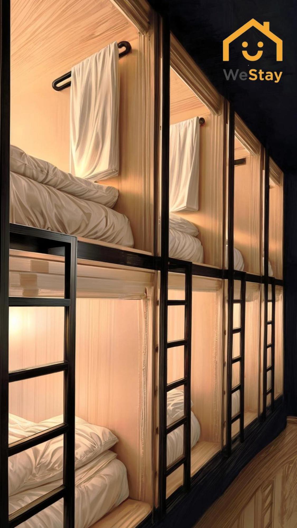 Westay Capsule Hostel Dubai Eksteriør bilde